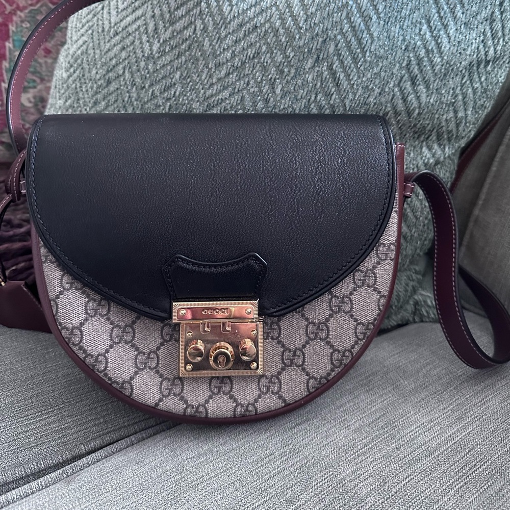 Gucci padlock crossbody bag